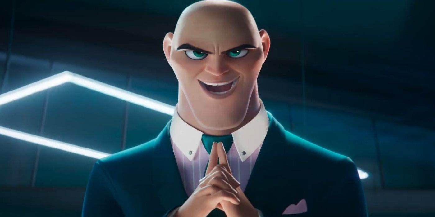 Lex Luthor smiling in DC League of Super Pets