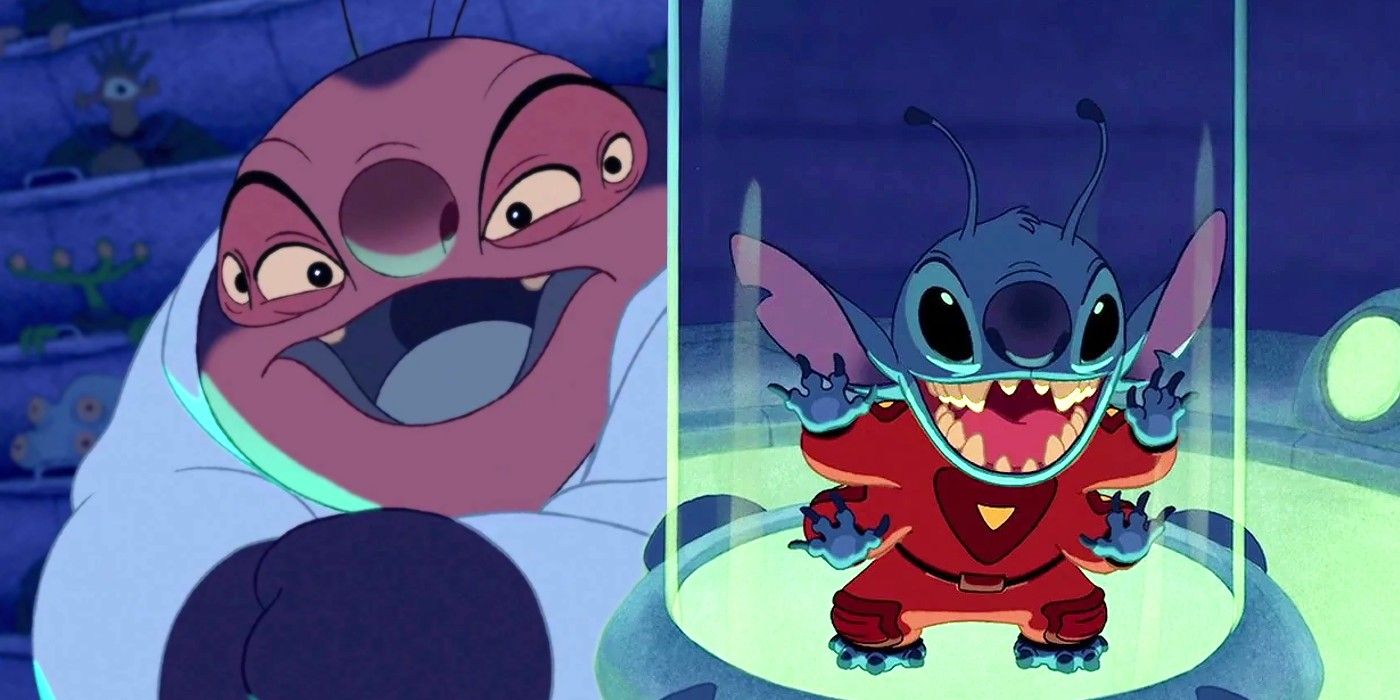 Lilo and Stitch Captured with Jumba on Trial