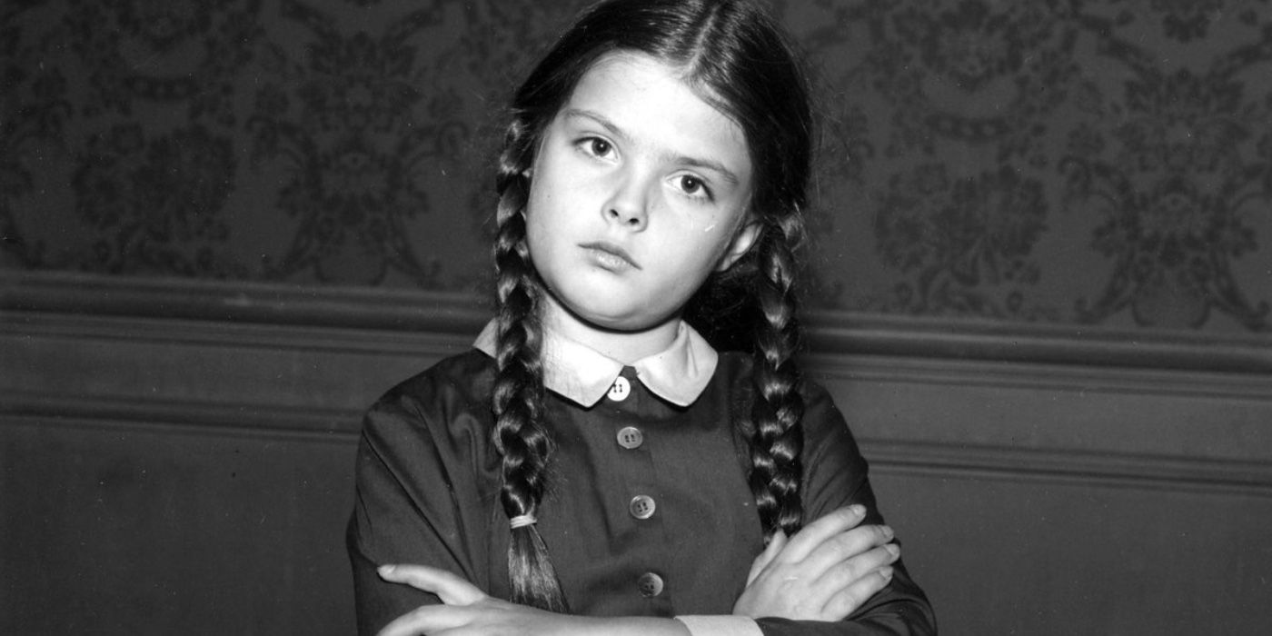 Lisa Loring as Wednesday in The Addams Family Sitcom