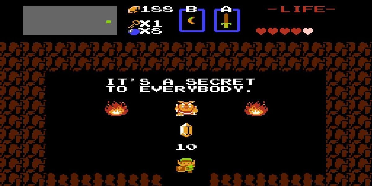 Secret Moblin in Zelda link to the past
