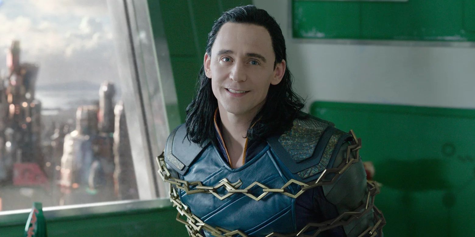 Loki chained up in Thor Ragnarok