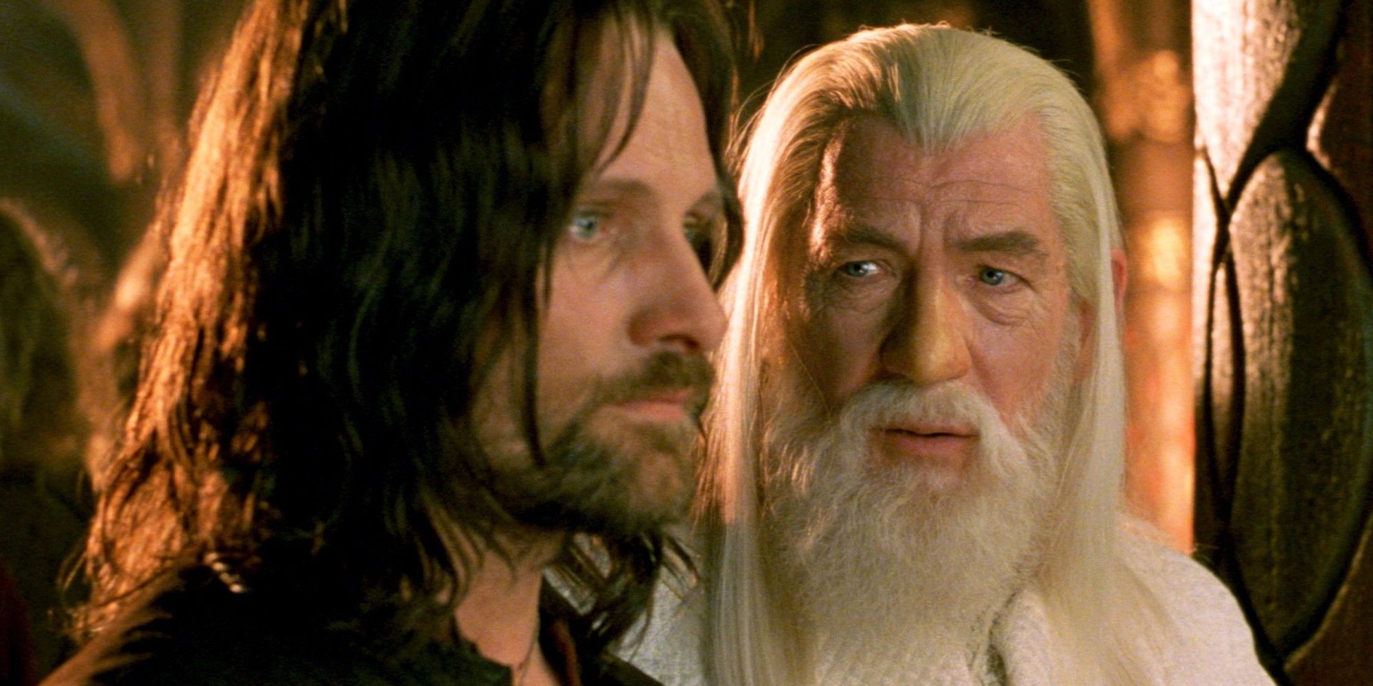 Lord of the Rings Aragorn Gandalf