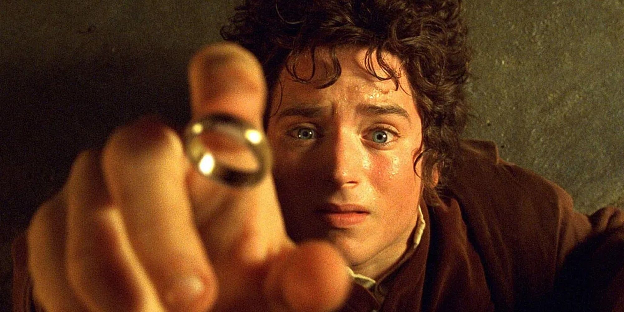 Senhor dos Anéis A Sociedade do Anel Elijah Wood como Frodo Bolseiro