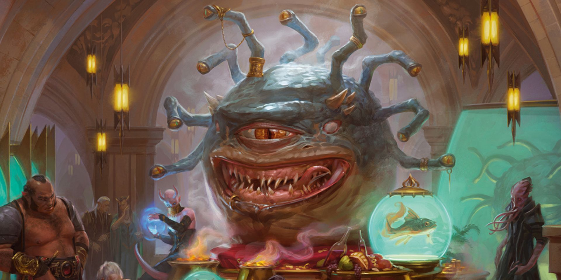 Card Art for Xanathar, Guild Kingpin from Magic: The Gathering