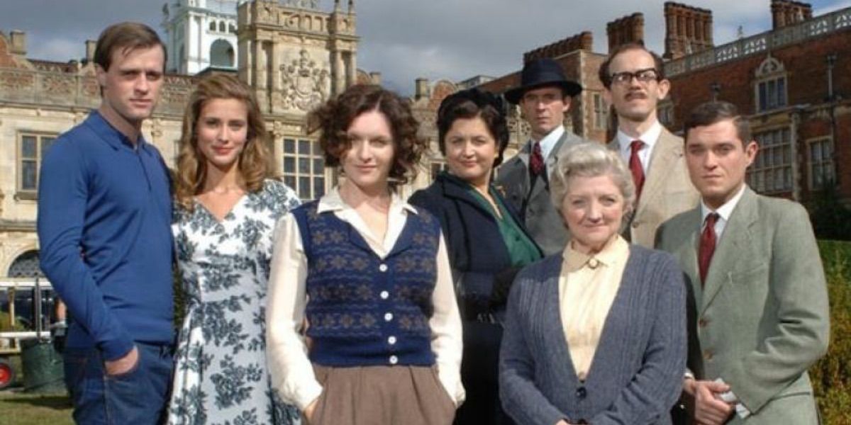 The cast of Agatha Christie's Marple pose for a promo shot.