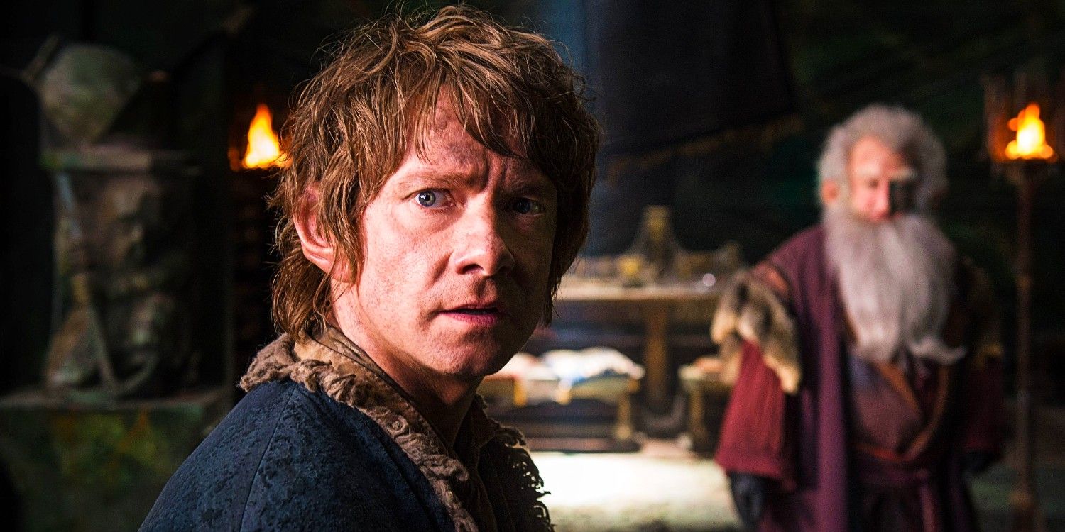 Martin Freeman como Bilbo Bolseiro em O Hobbit