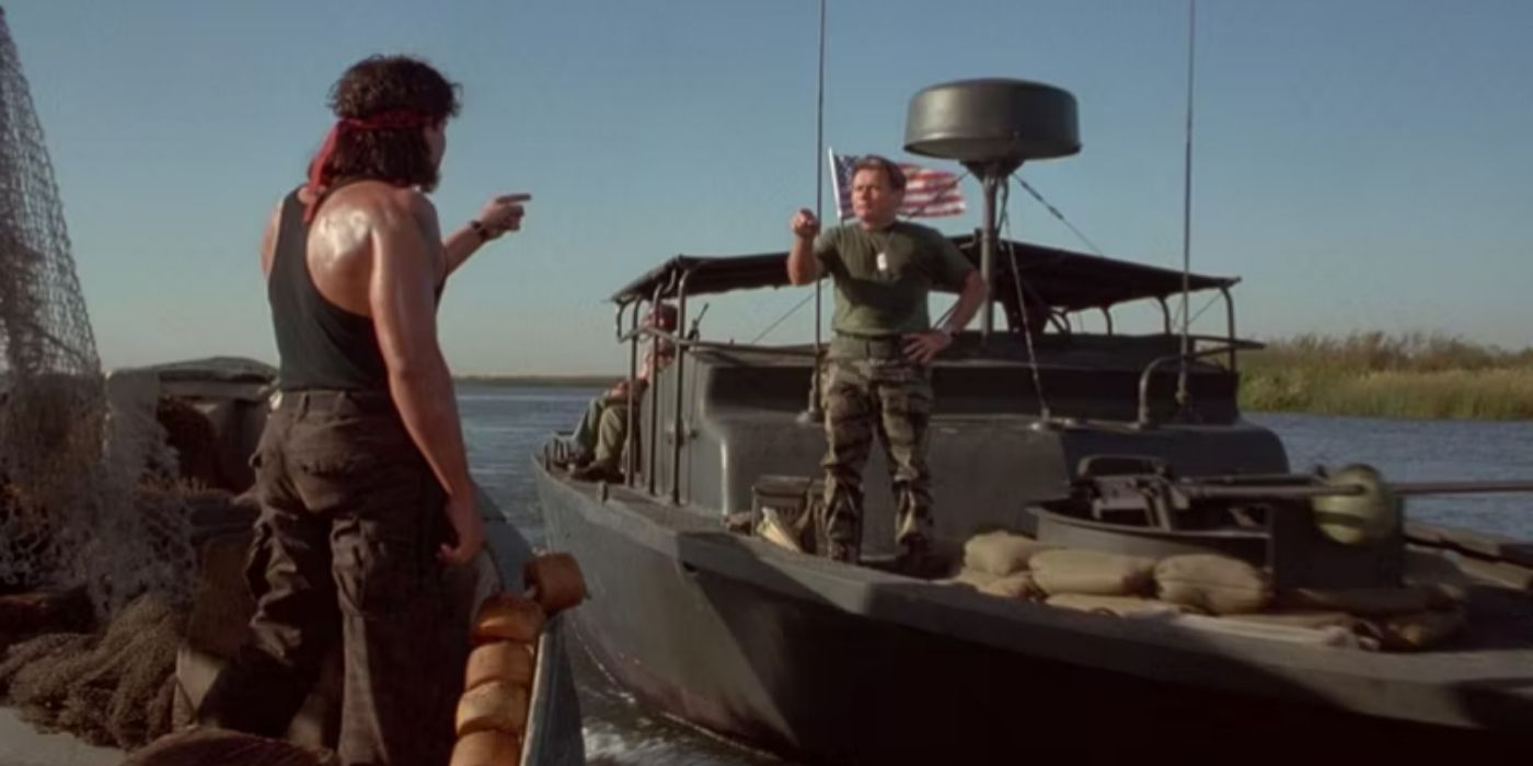 Martin Sheen cameo in Hot Shots Part Deux.