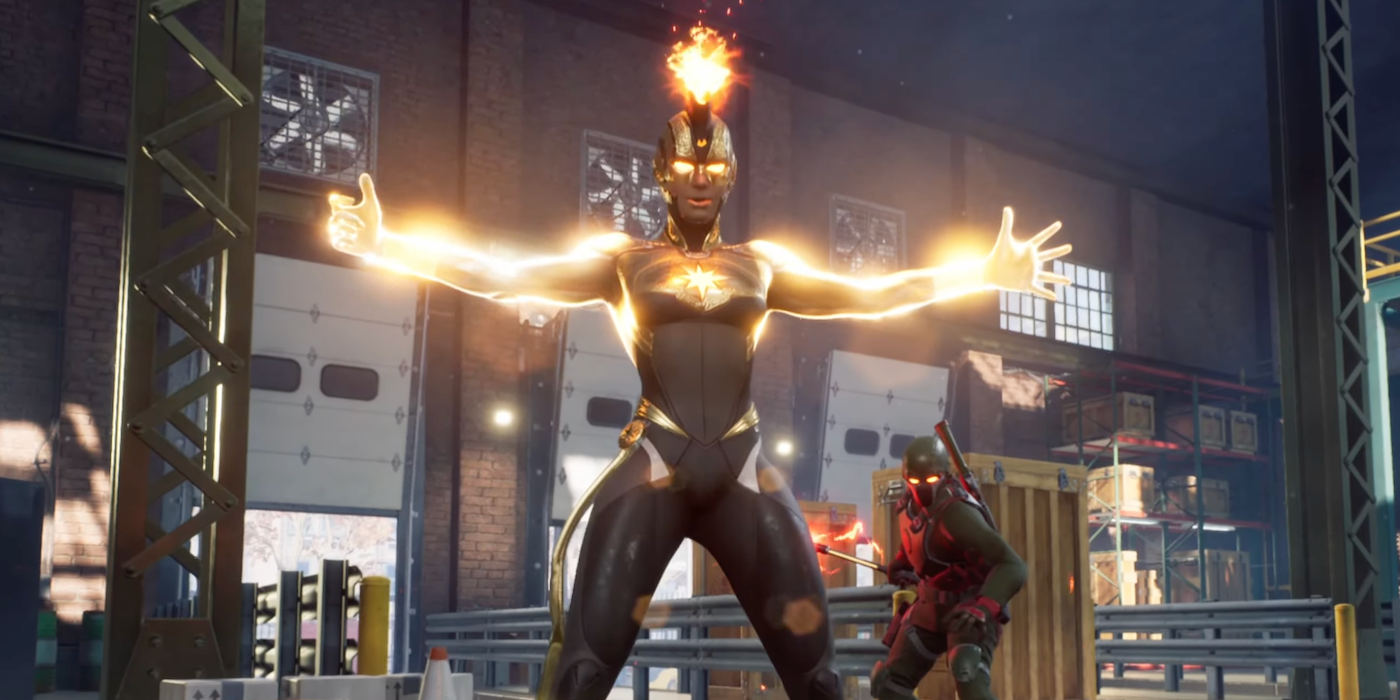 Midnight Suns Captain Marvel Gameplay Showcases Her Unique Abilities
