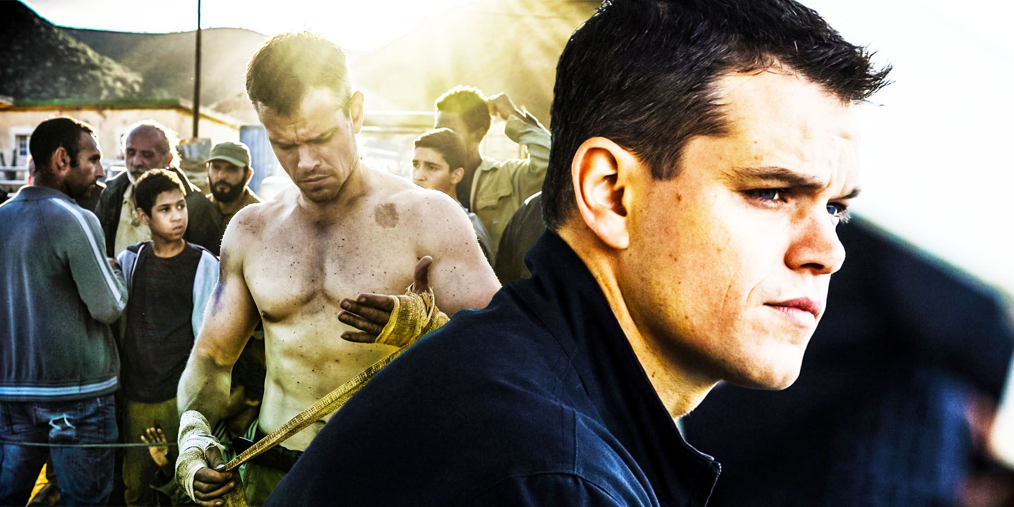 Matt Damon Jason Bourne Fighting styles