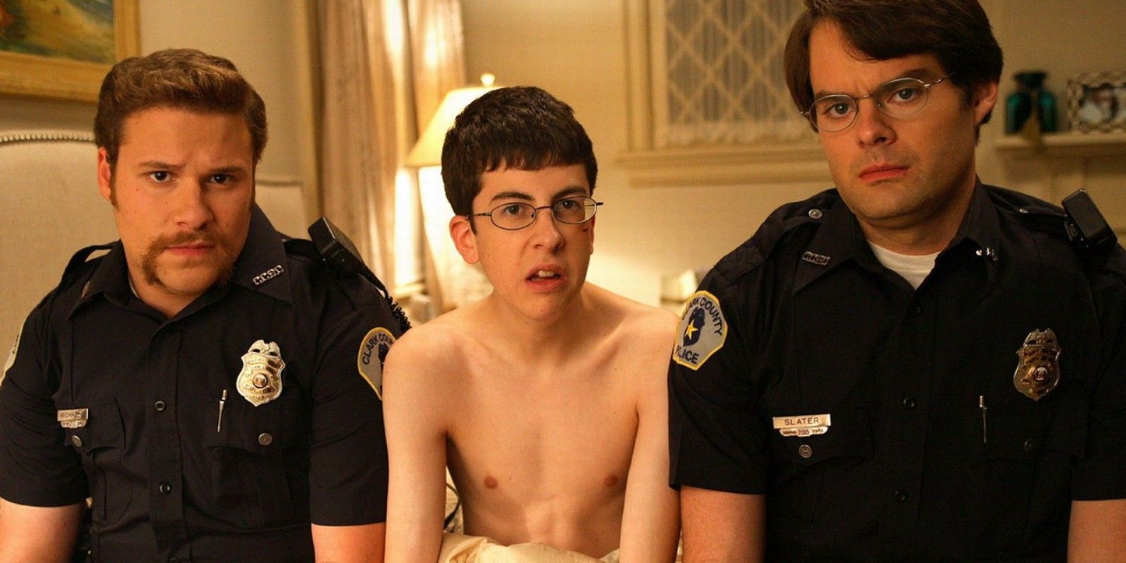 McLovin-with-Officers-Slater-and-Michaels-in-Superbad