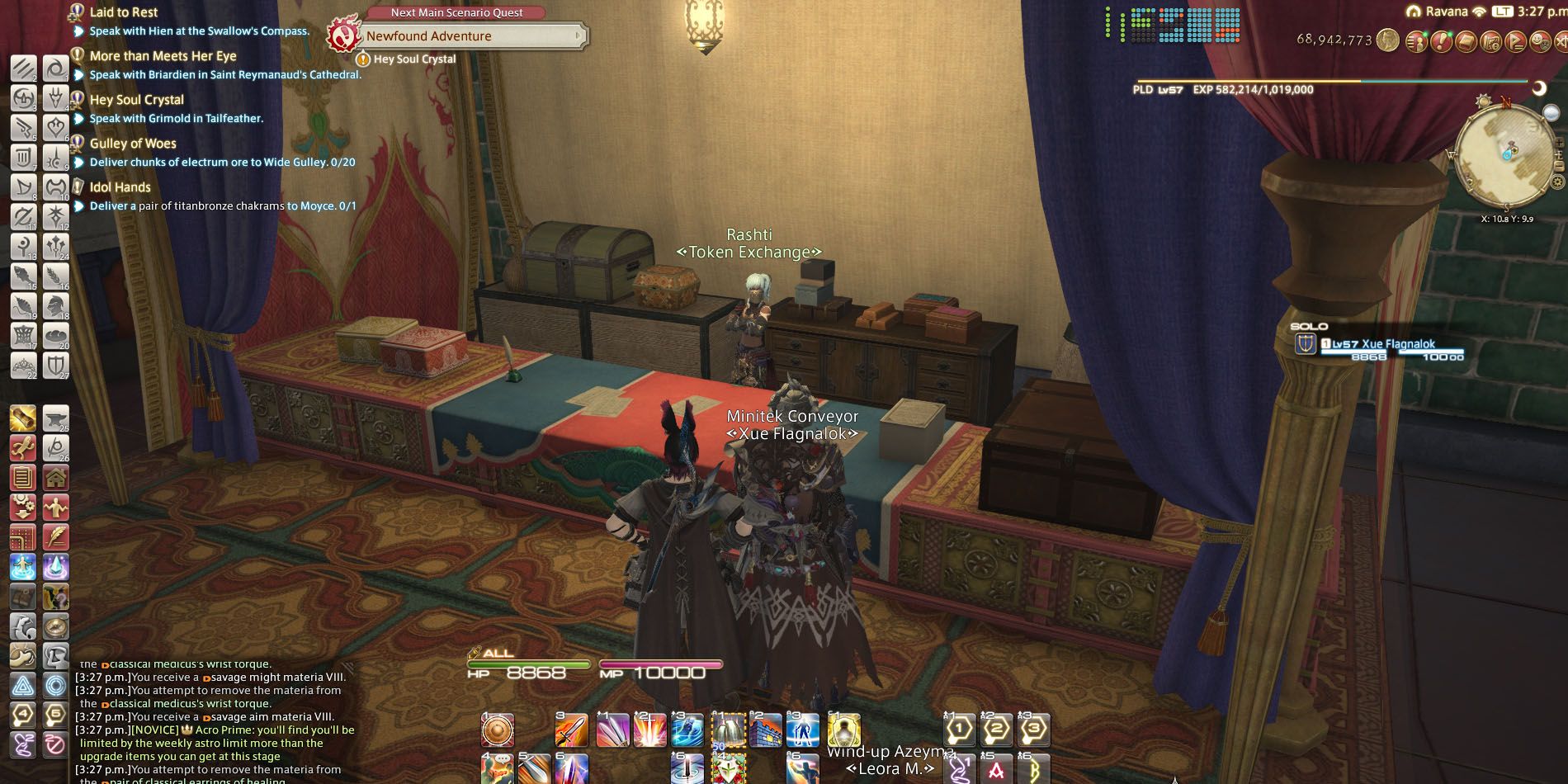 FFXIV How to Augment Classical Crafted Equipment