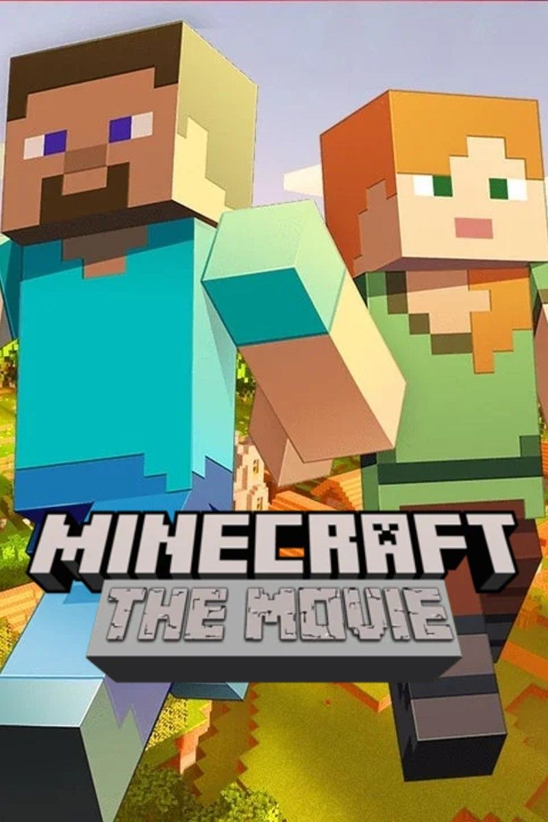 Affiche temporaire du film Minecraft
