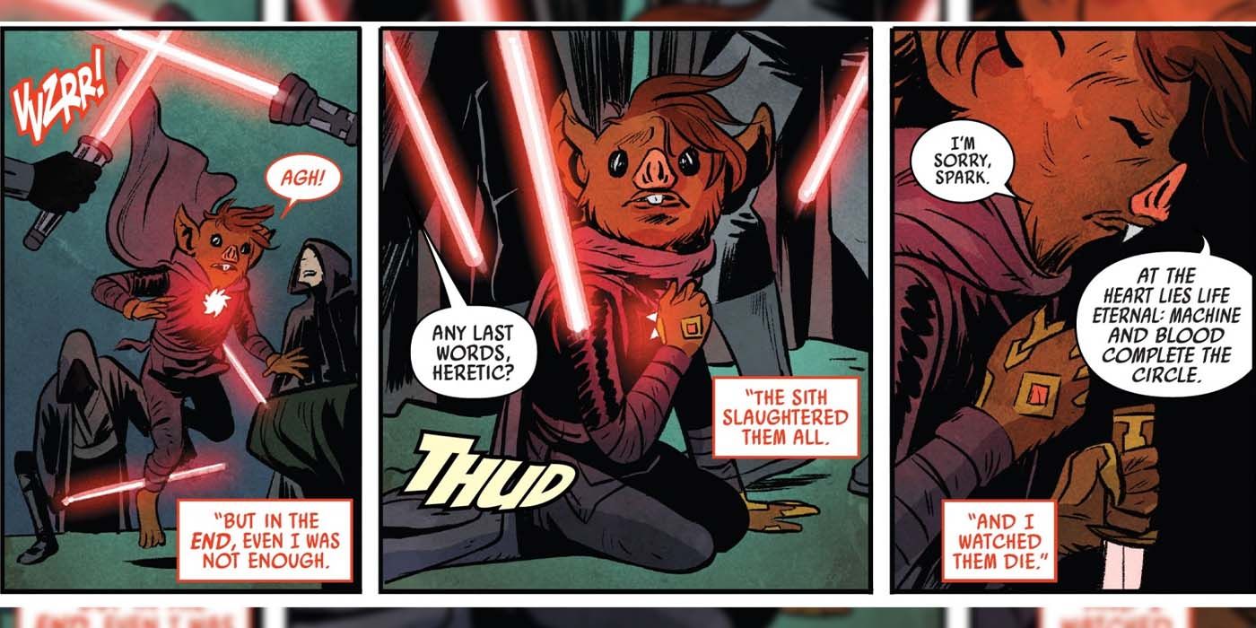 Miril Dies Star Wars Ewok - Doctor Aphra 22