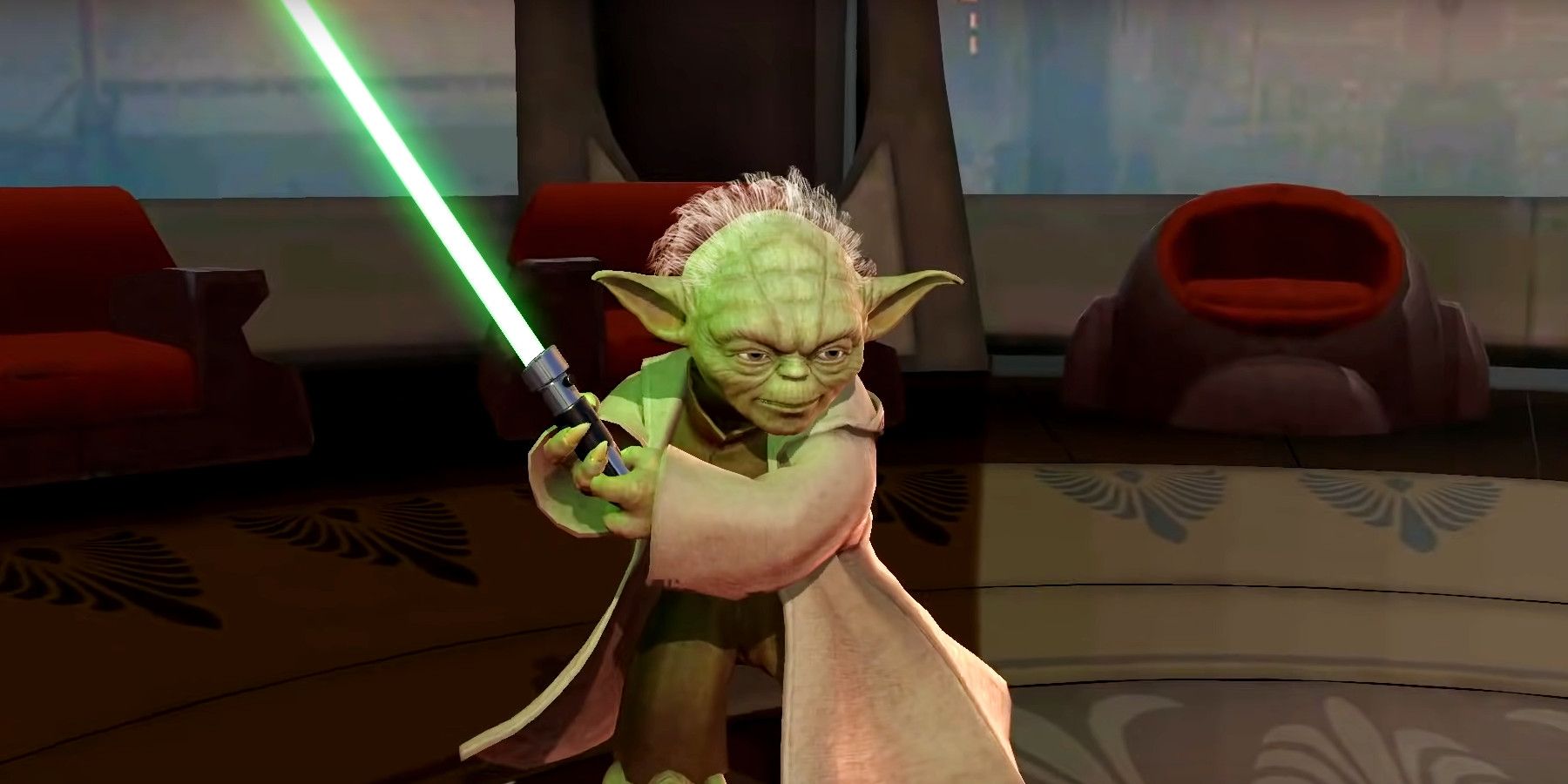 Mobile Legends Bang Bang Master Yoda Cyclops Skin Lightsaber Green