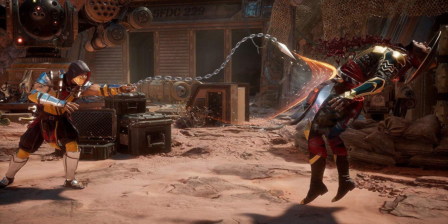 A screenshot of the video game Mortal Kombat 11 on Nintendo Switch.