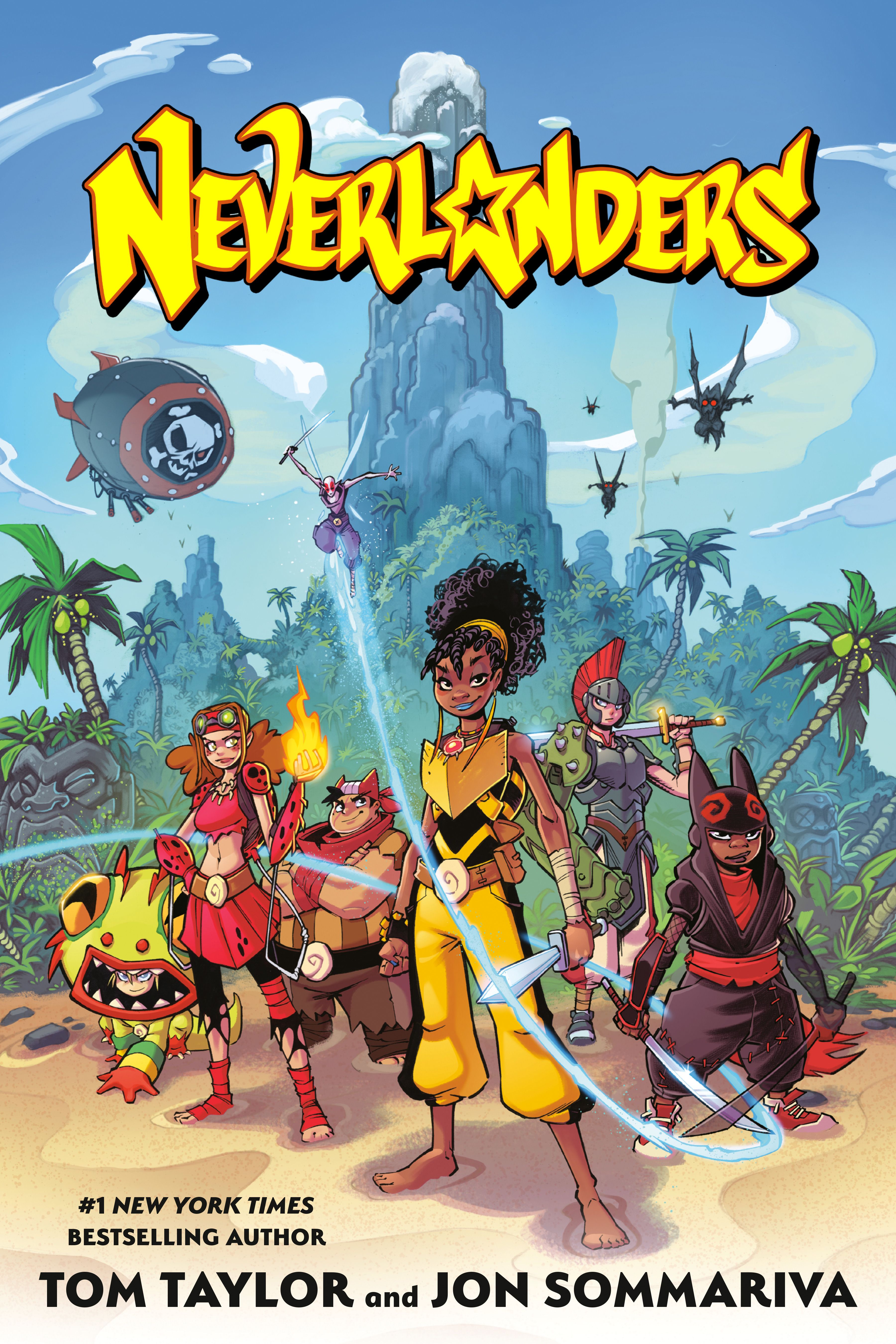 Neverlanders graphic novel cover