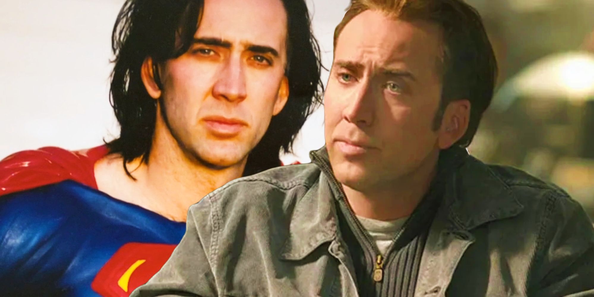 Nicolas Cage in Superman Lives and National Tresure