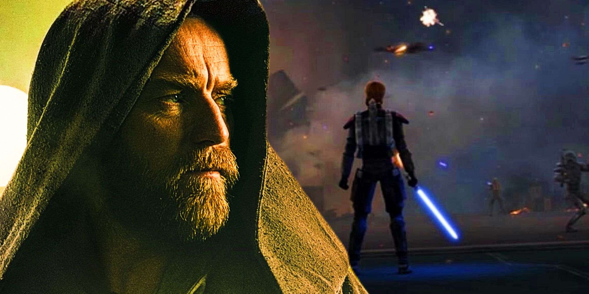 Obi-Wan in Clone Wars and Obi-Wan Kenobi