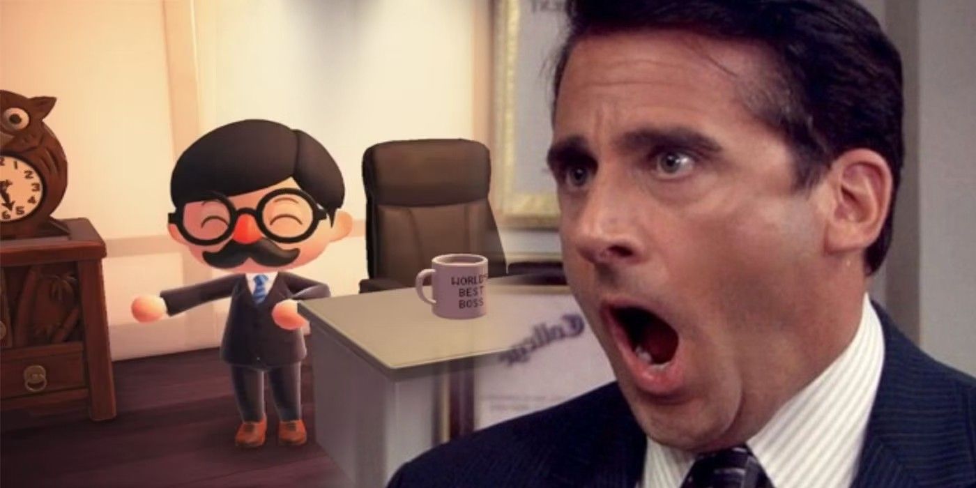 Office Intro Remade in Animal Crossing