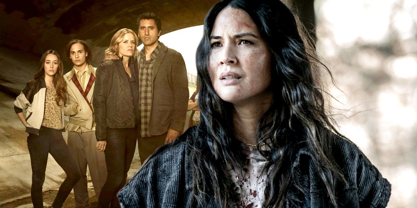 Olivia Munn as Evie in Tales of the Walking Dead and Fear The Walking Dead cast