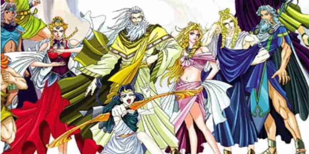 Main Family Greek Gods (Anime Style) : r/midjourney
