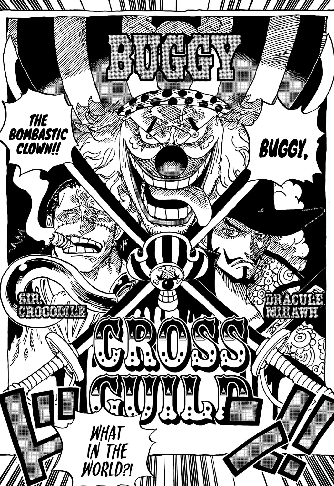 One-Piece-Buggy-Cross-Guild-Mihawk-Crocodile