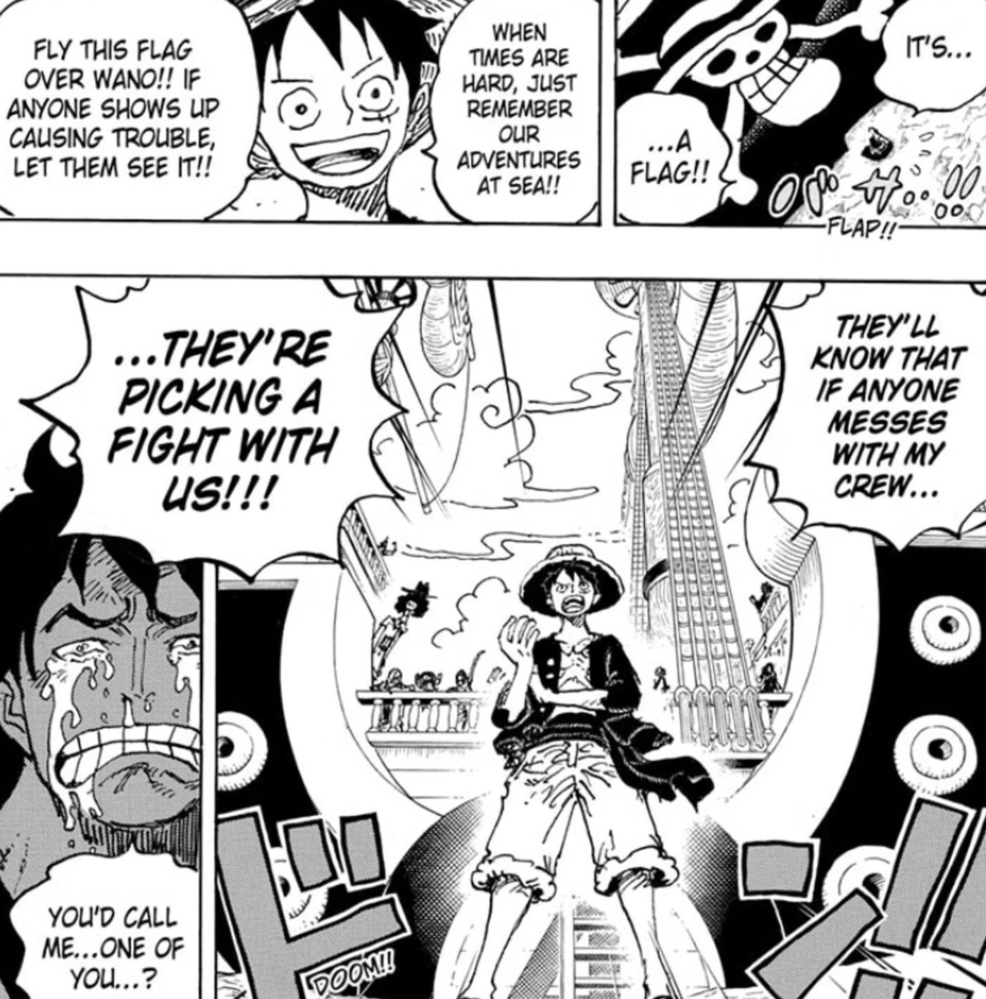 Luffy’s First Act as a Yonko Brings One Piece’s Wano Arc Full Circle