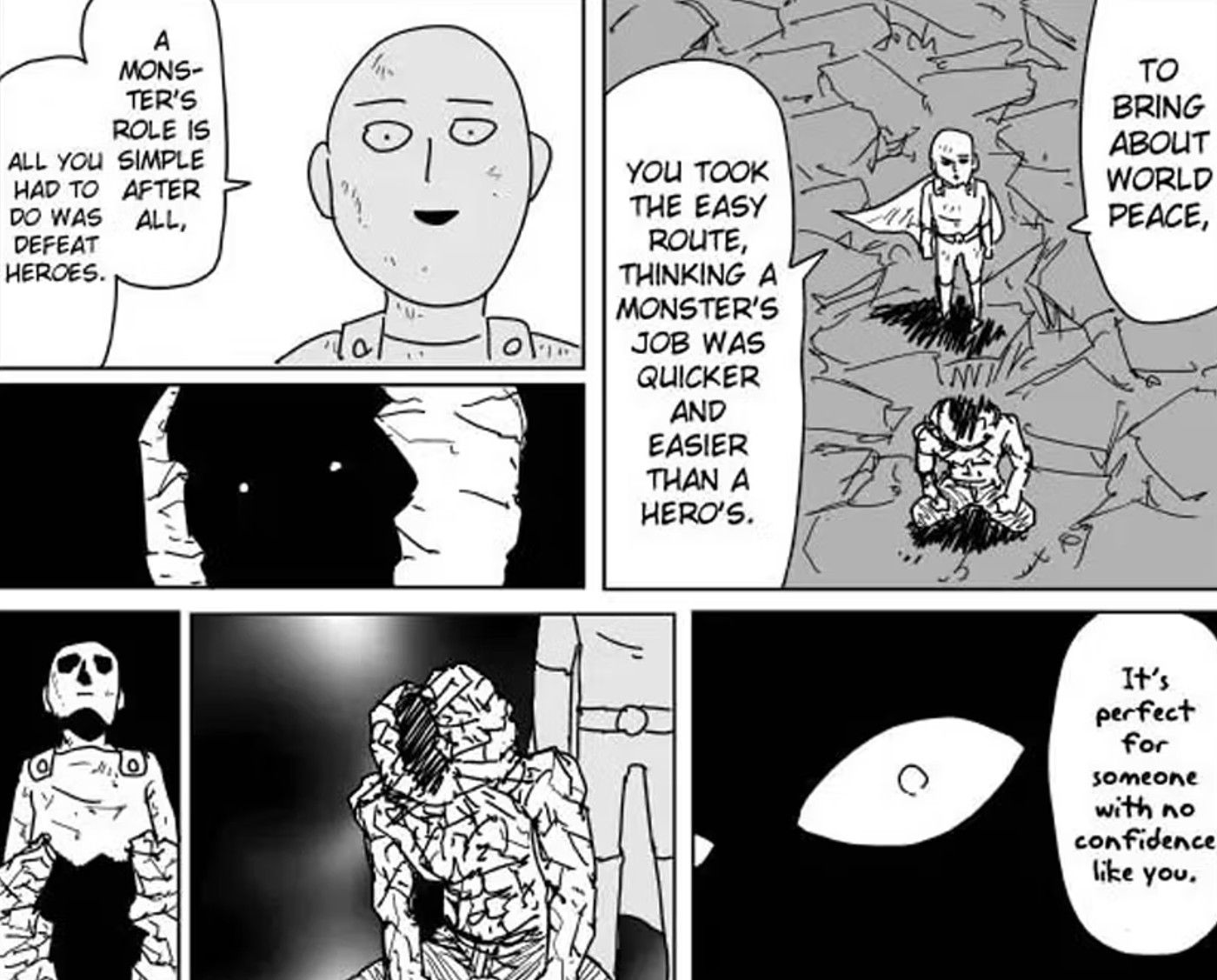 One-Punch man original webcomic