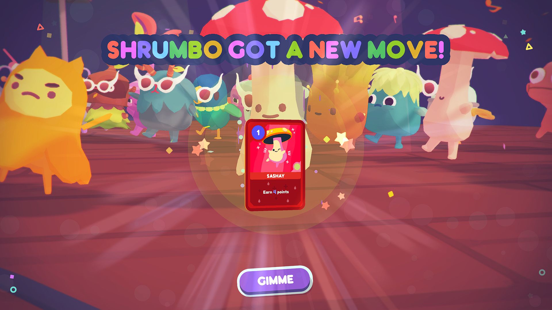 Ooblets new dance move card.