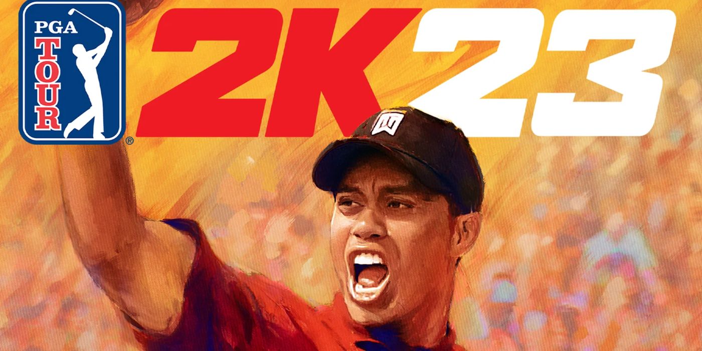 PGA Tour 2K23 Tiger Woods cover