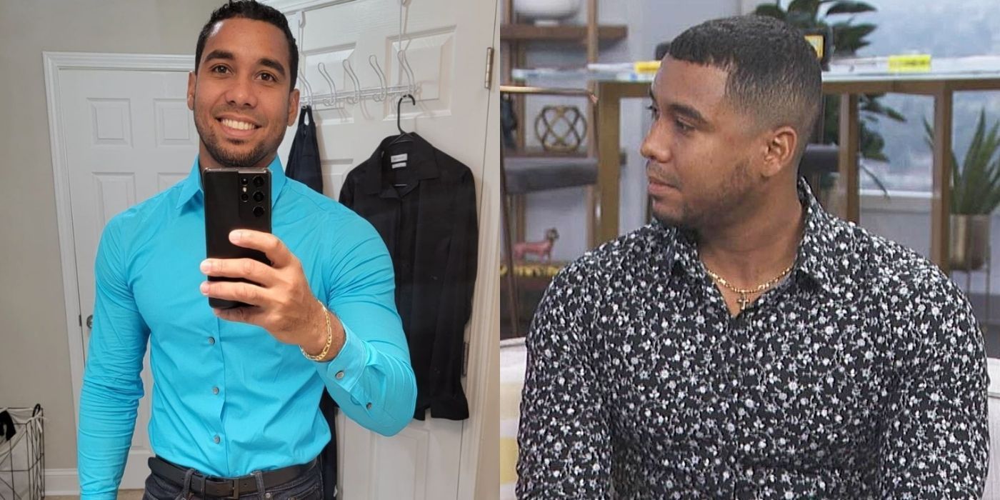 Side by Side Image of Pedro Jimeno's Weight Loss from The Family Chantel