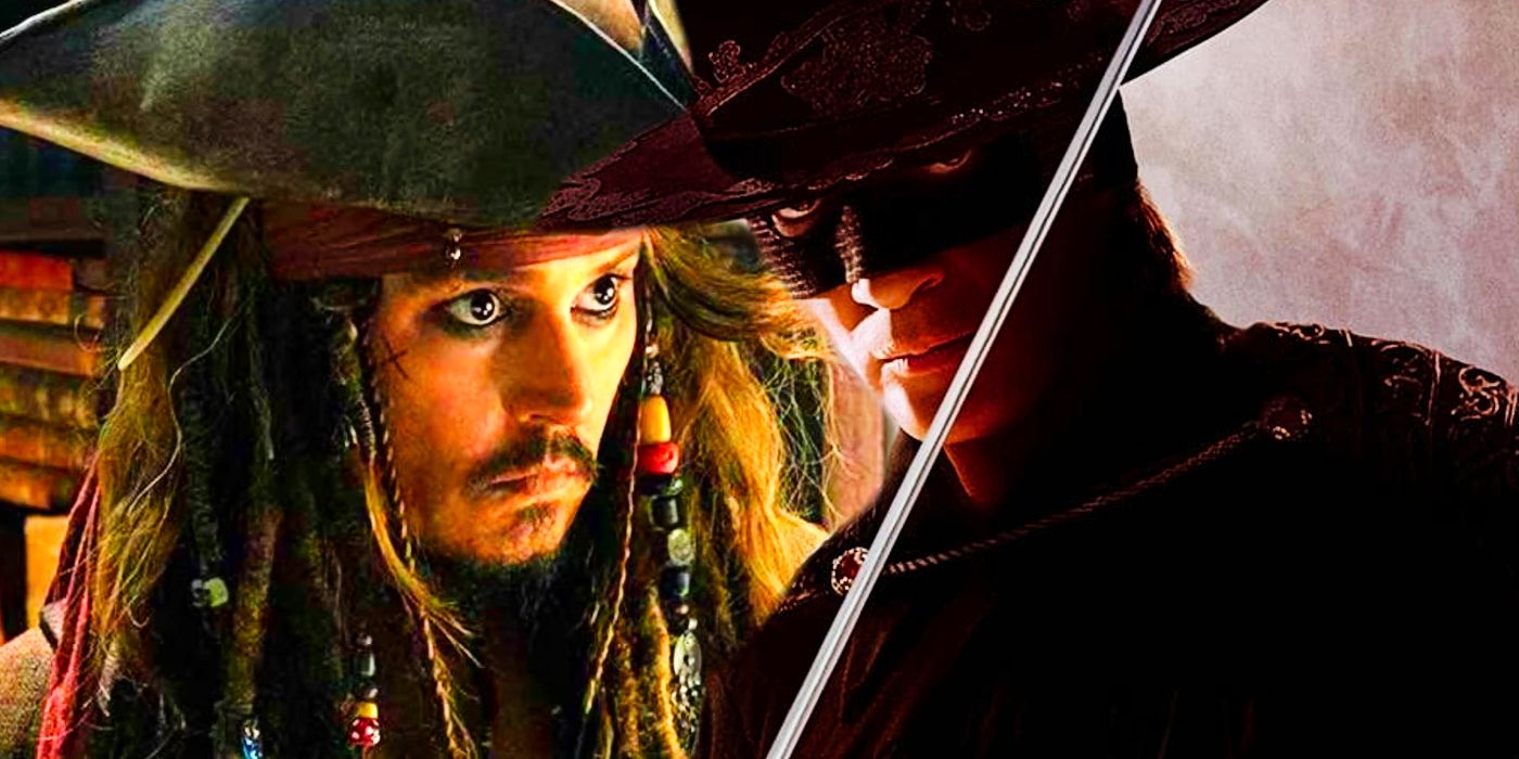 Pirates of the Caribbean Jack Sparrow and Zoro