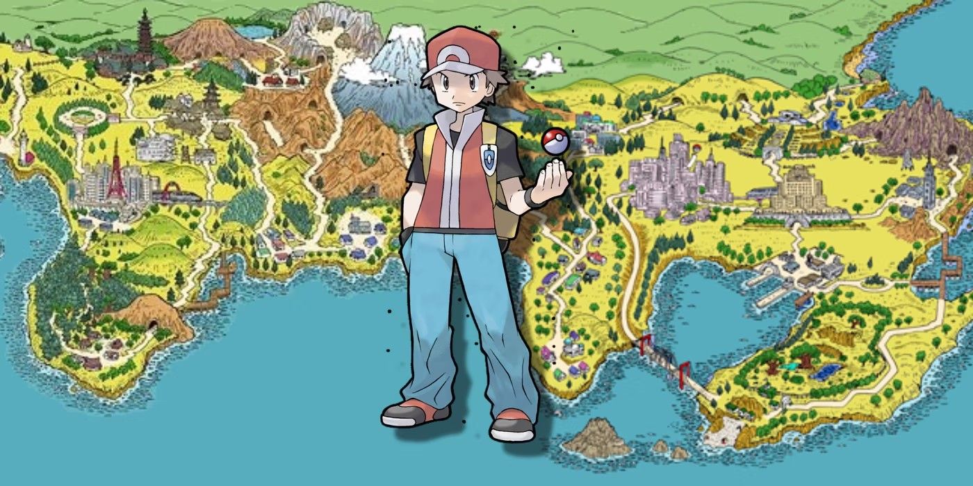 Gold, Silver, Crystal, Heart Gold, and Soul Silver world map.