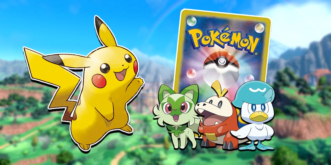 Pokemon Scarlet Violet Pikachu Gen 9 Starter Promo Card