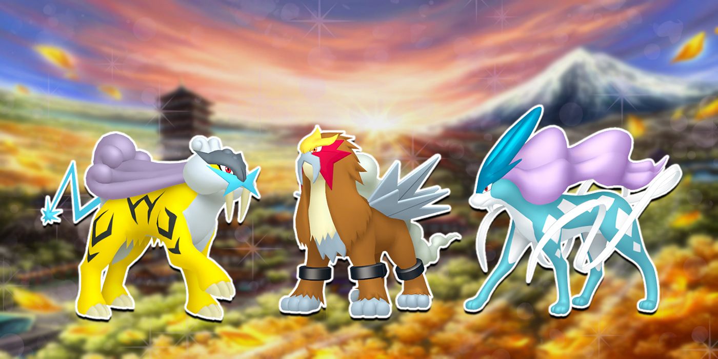  Raikou, Entei, Suicune - 3 Legendary Dogs Vinyl