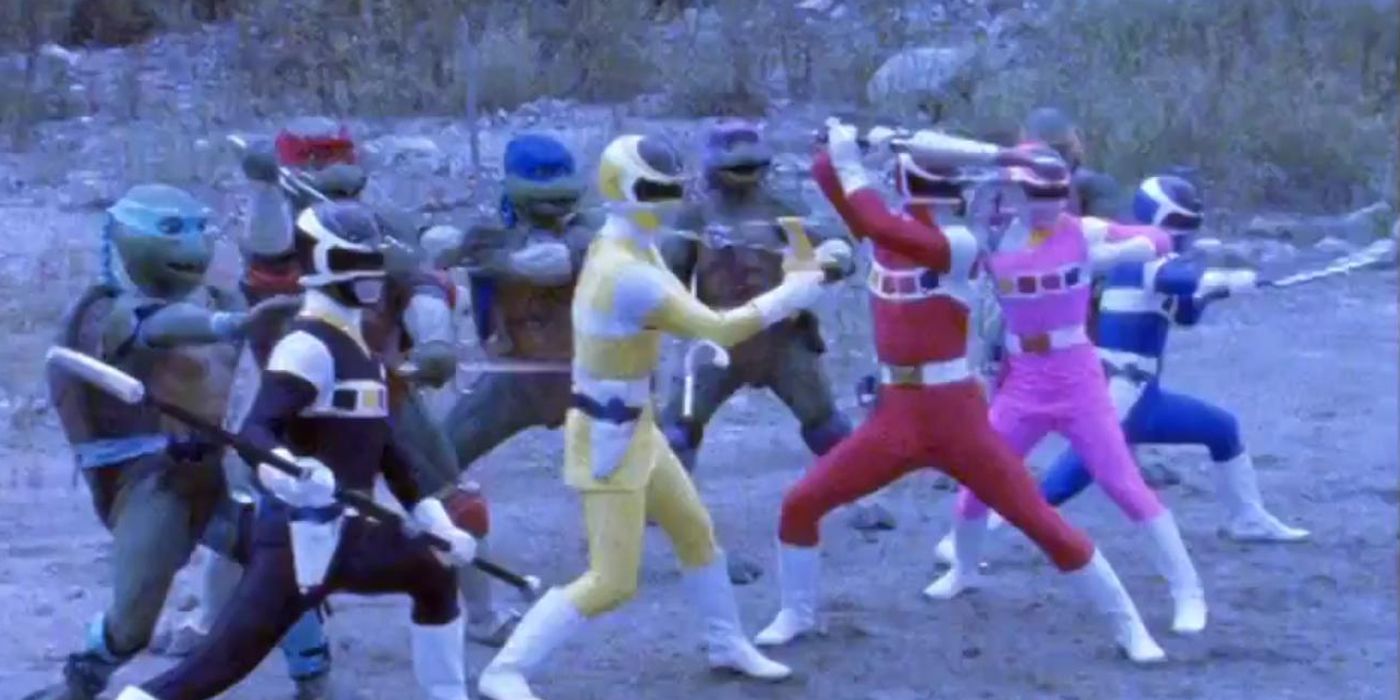 Power Rangers and TMNT crossover episode