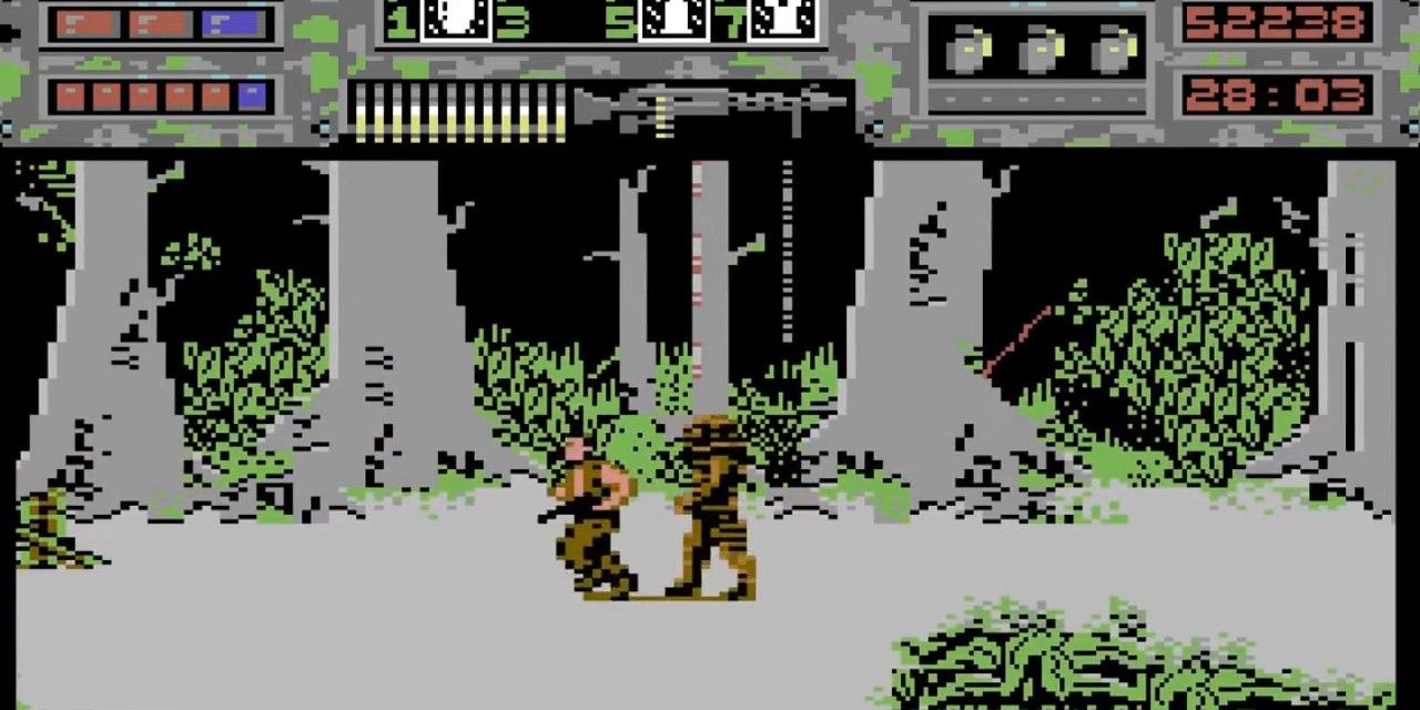 Predator Game 1987 Gameplay