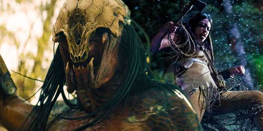 Predator and Naru in Prey
