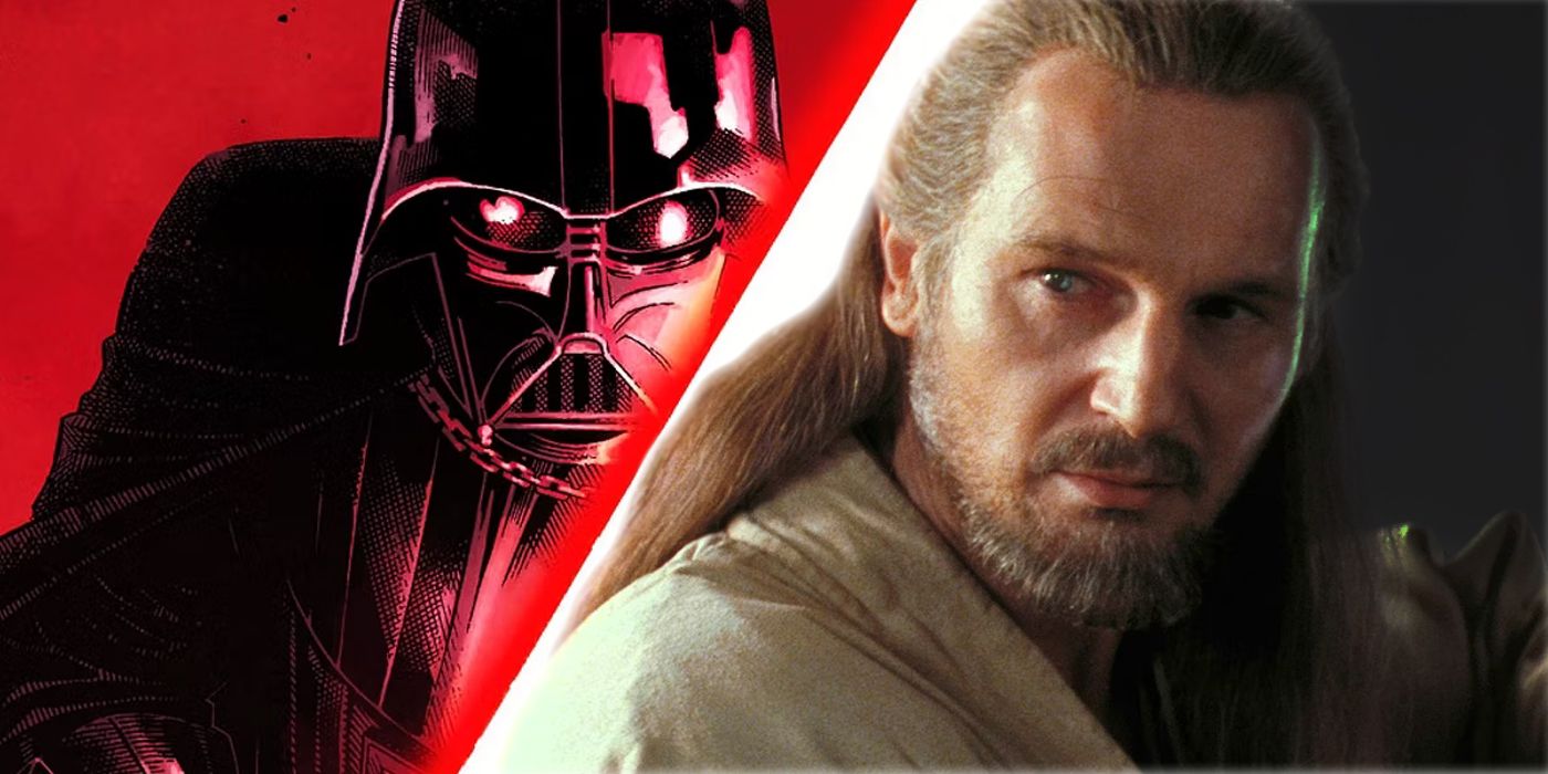 Qui-Gon and Darth Vader