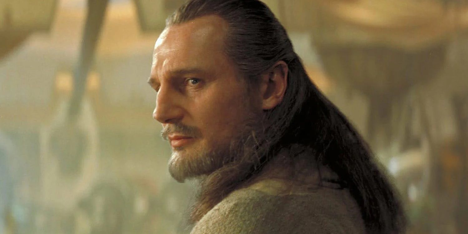 Qui-Gon em Tatooine em A Ameaça Fantasma