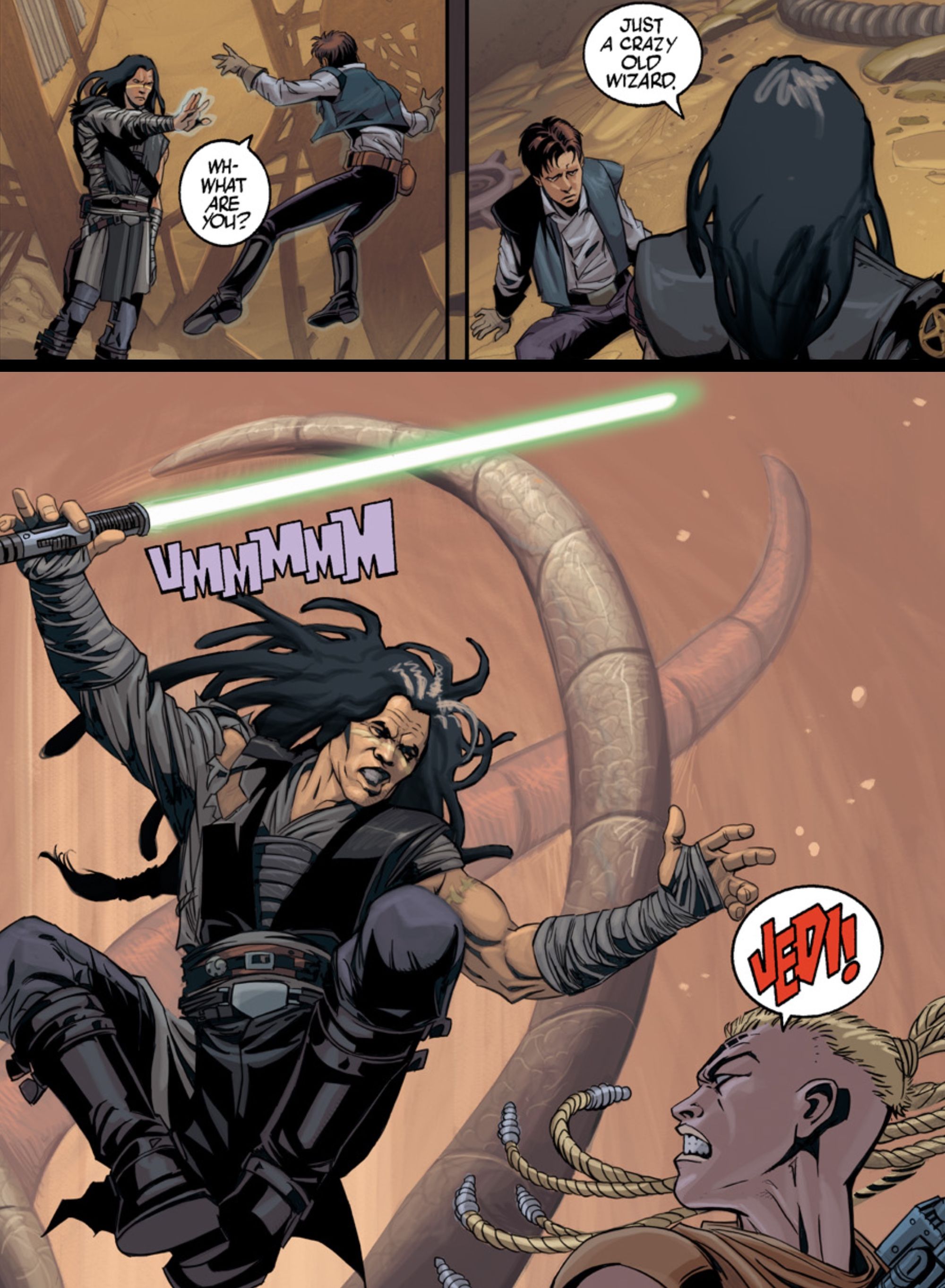 Qunlan Vos Saves Han Solo In Star Wars Tales 11