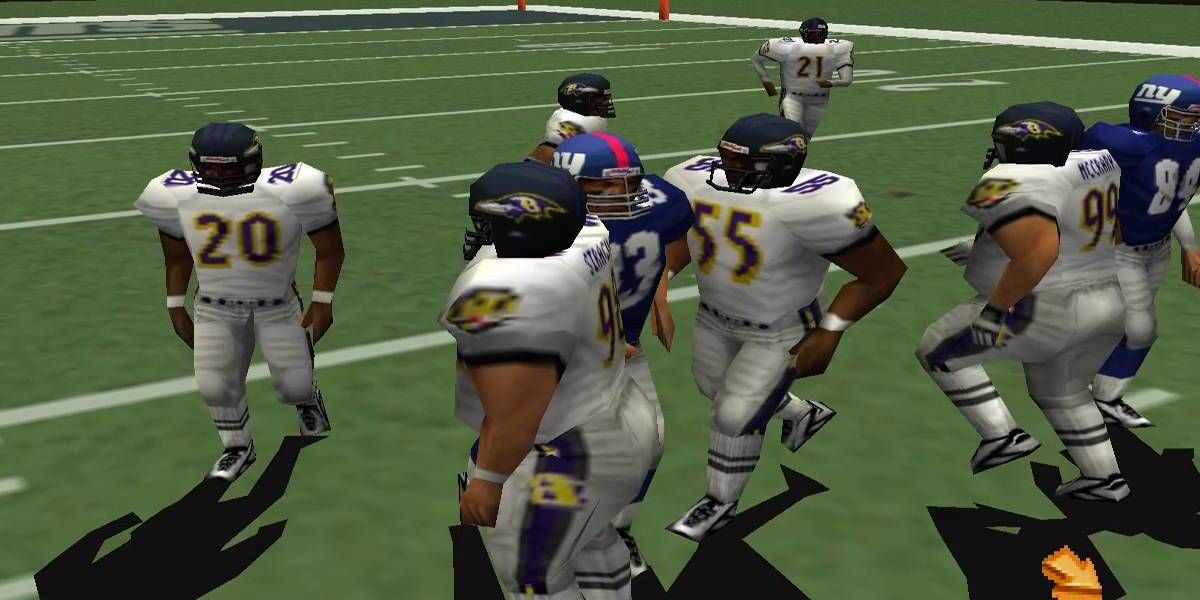 Ravens vs Giants in Madden 2001 (1)