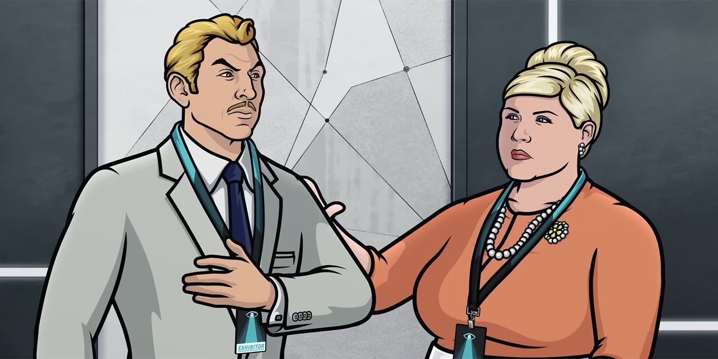 Ray and Pam in Archer Season 13