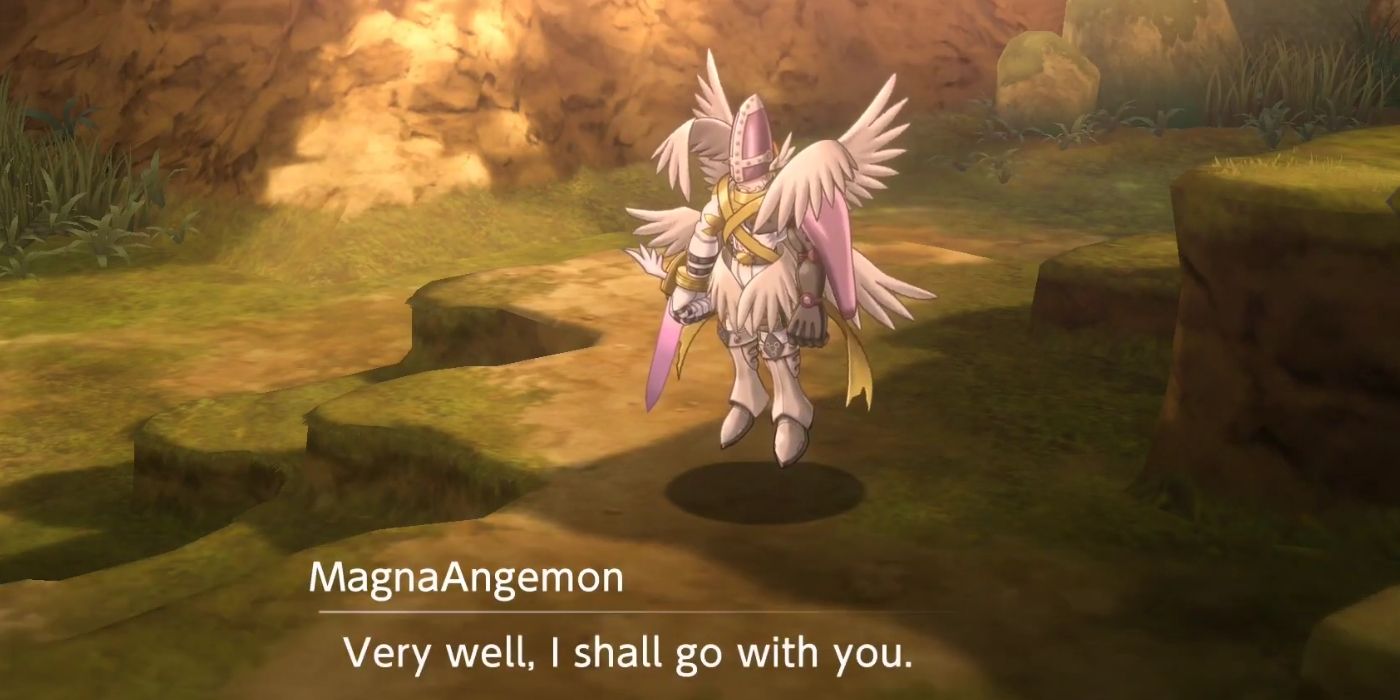 Recruiting MagnaAngemon In Digimon Survive