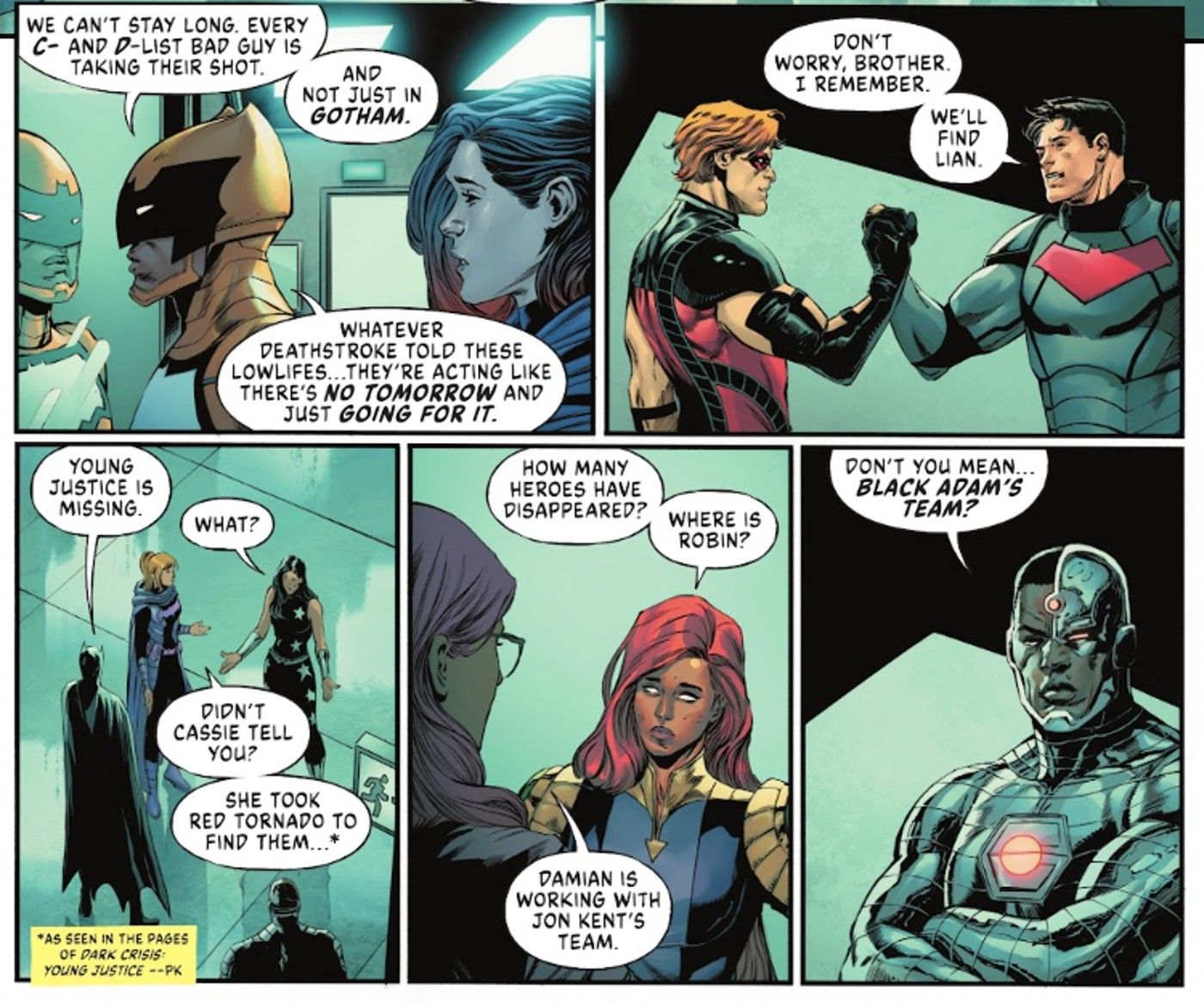 Red Hood and Arsenal Reunite
