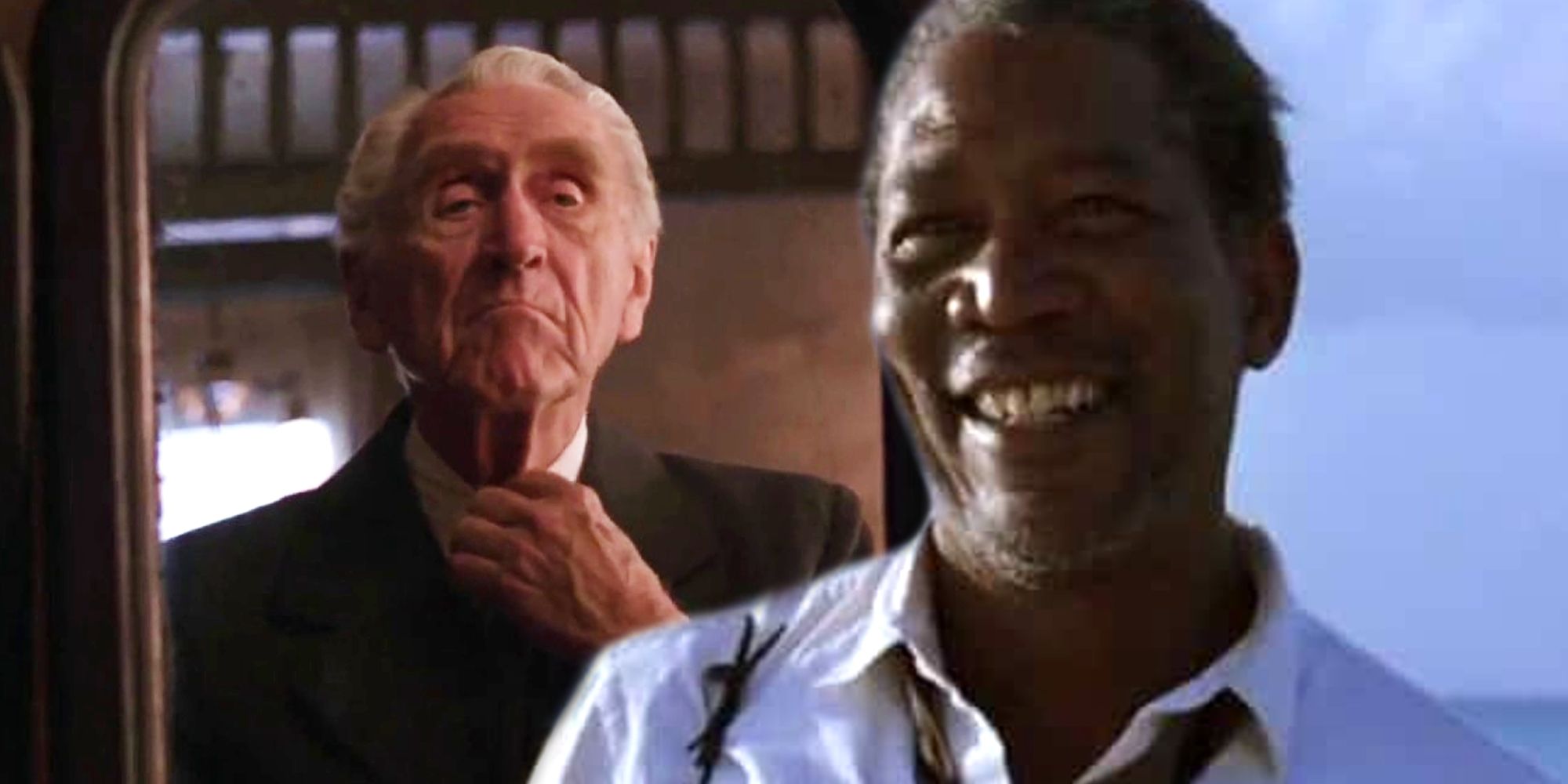 Red and Brooks in The Shawshank Redemption