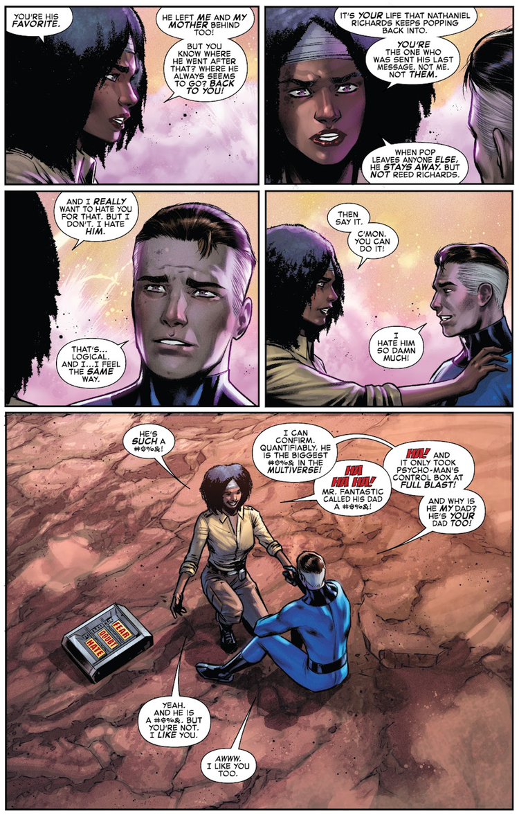 Fantastic Four Reed Richards Marvel Cinematic Universe Penn Badgley