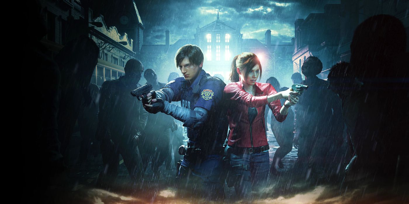 Resident Evil 2 Remake Leon Kennedy Claire Redfield