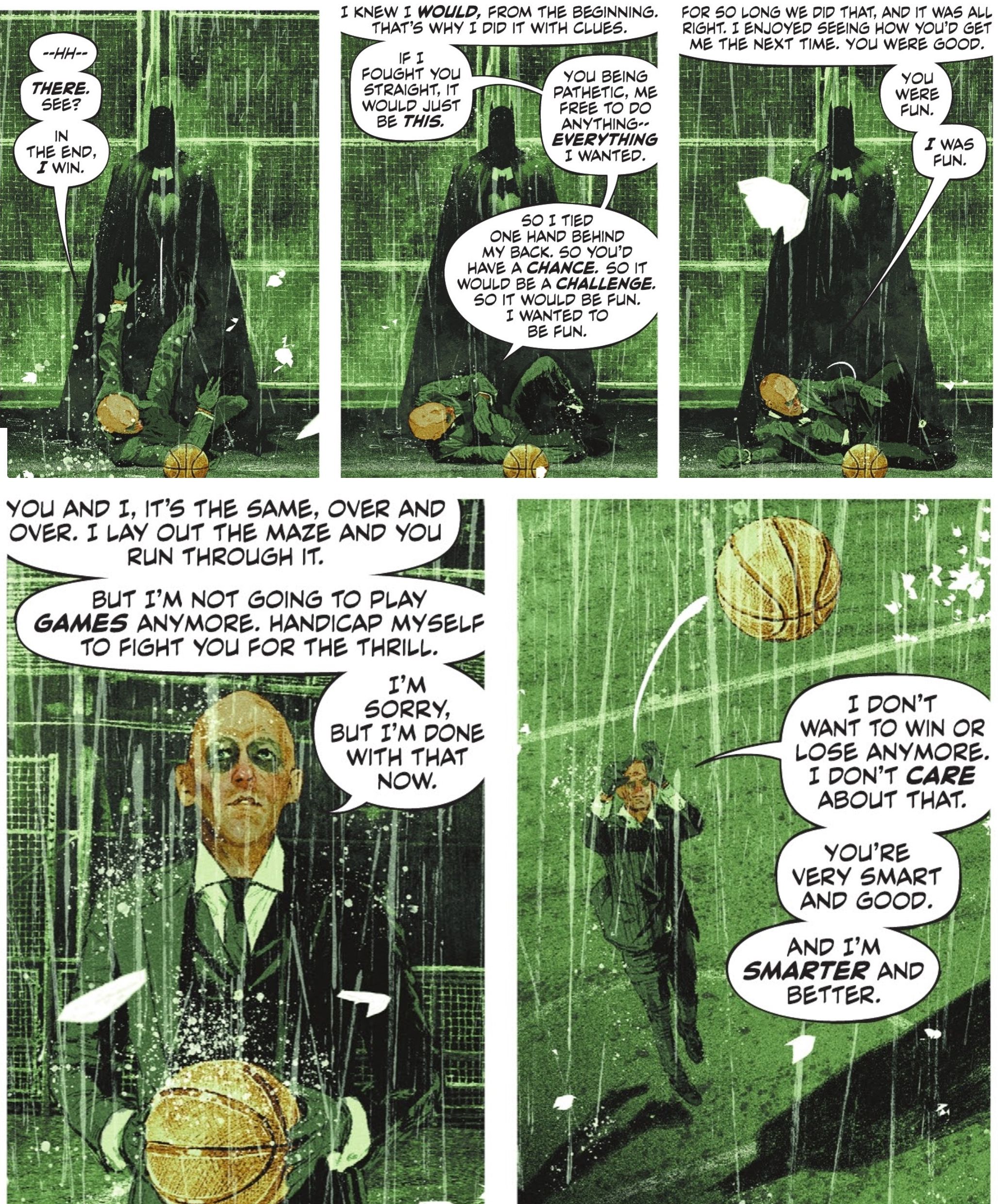 Riddler Stops Using Riddles With Batman in One Bad Day