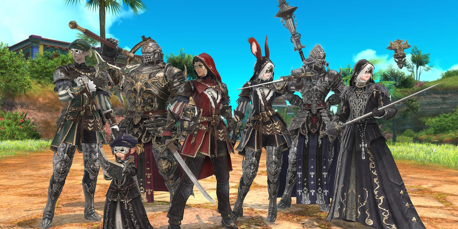 Rinascita Crafted Armor in Final Fantasy 14